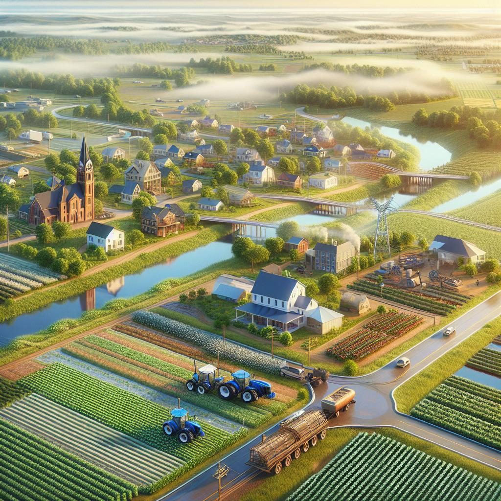 USDA rural development concept.