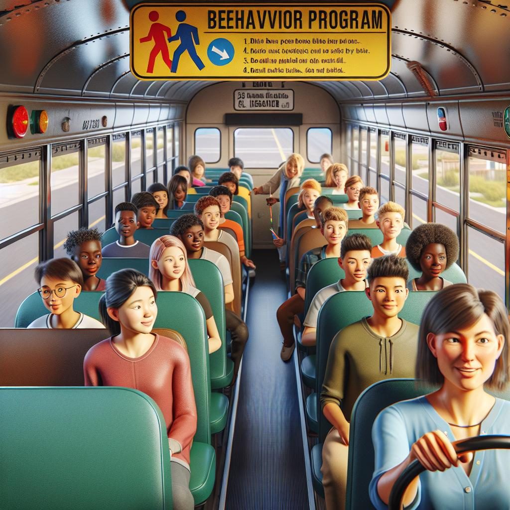 School bus behavior program.