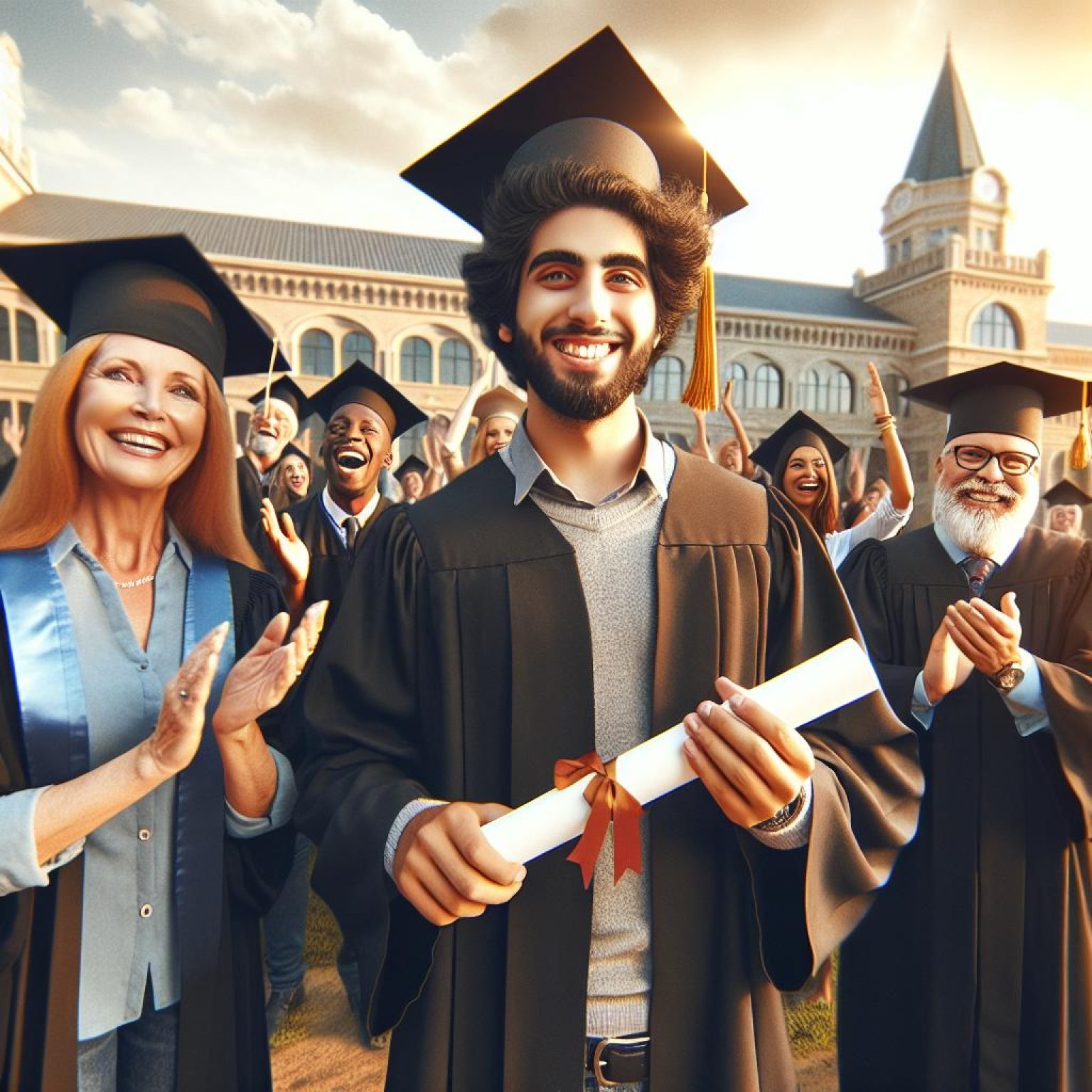 Mississippi university degree celebration