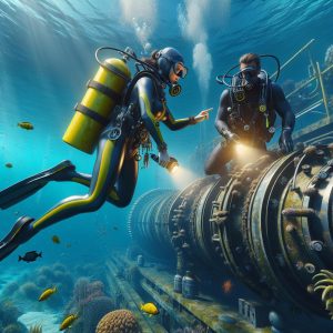 Underwater safety inspection dive