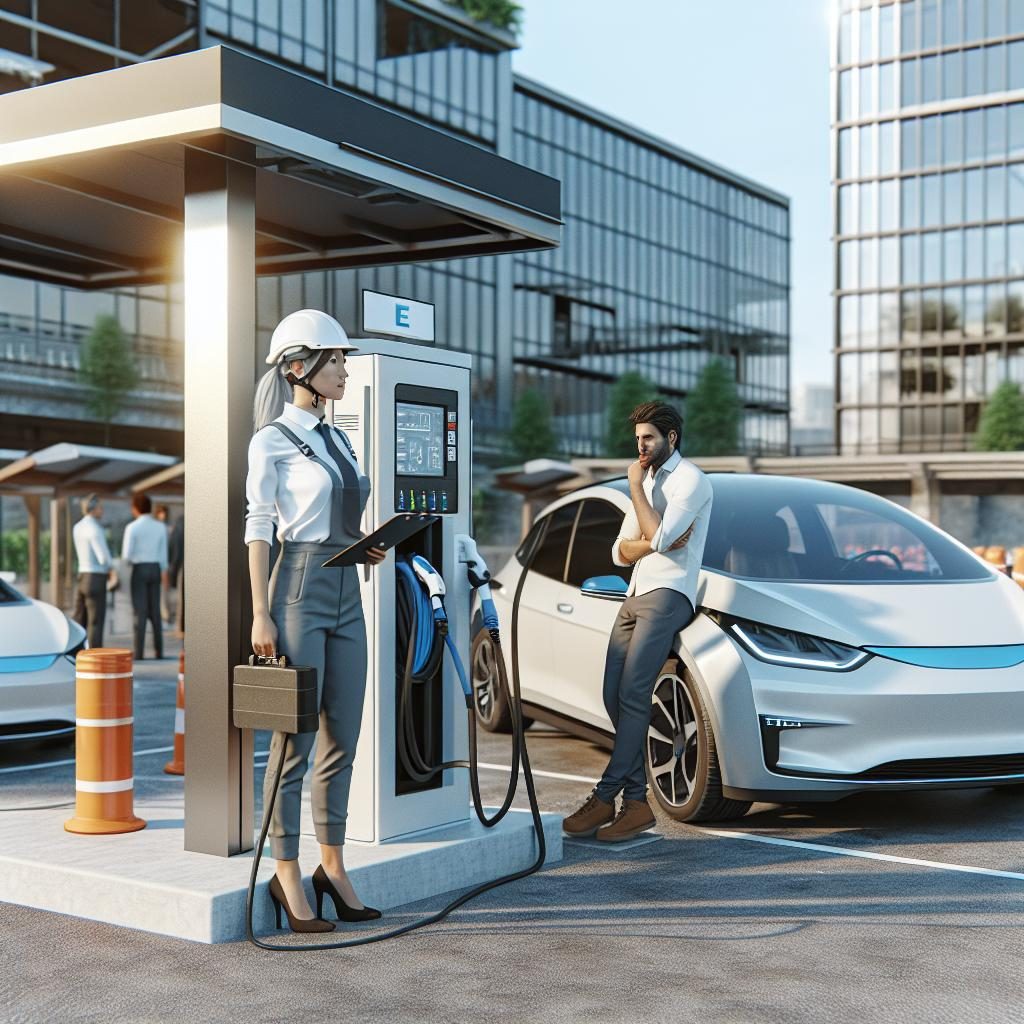 Electric Vehicle Charging Station