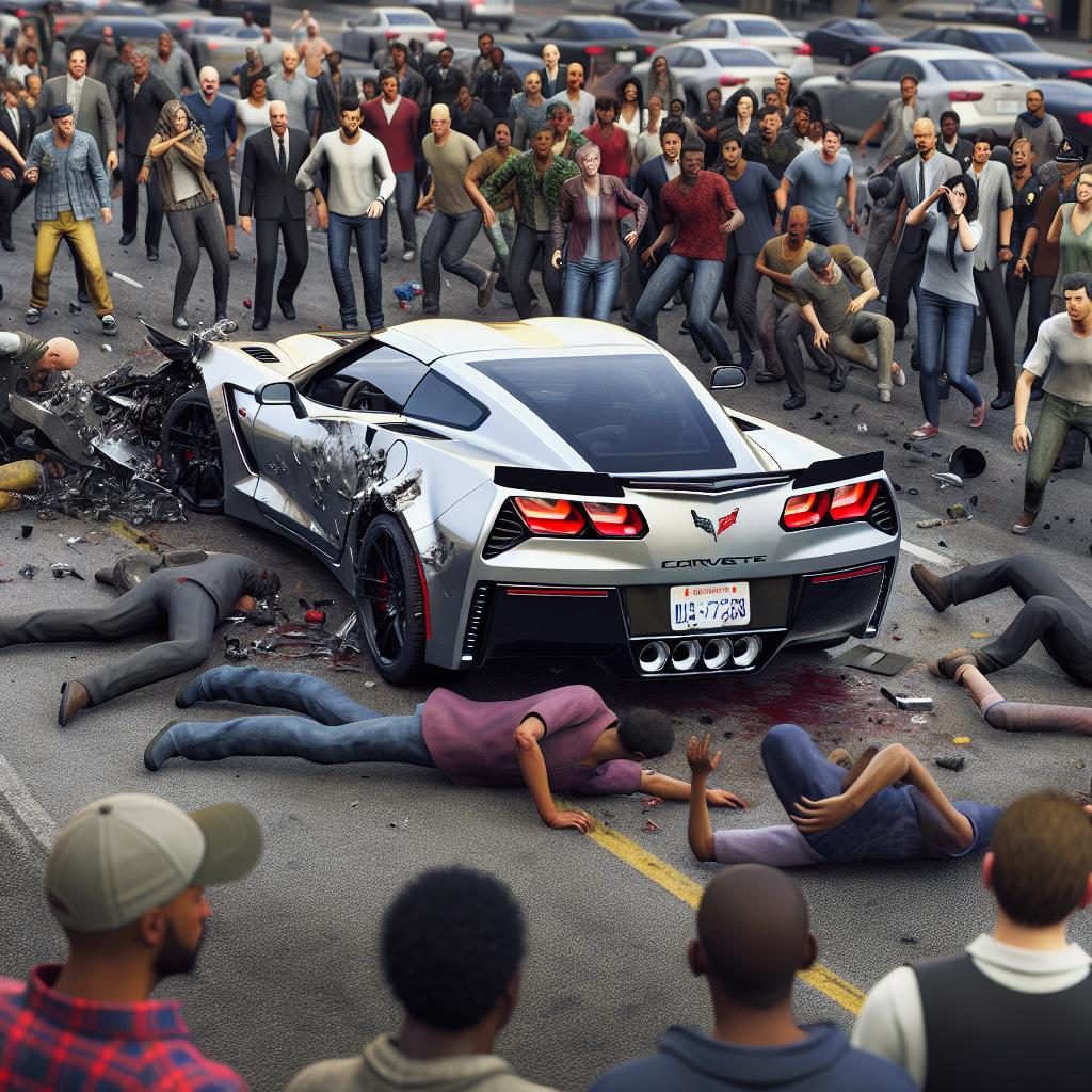 Corvette chase aftermath