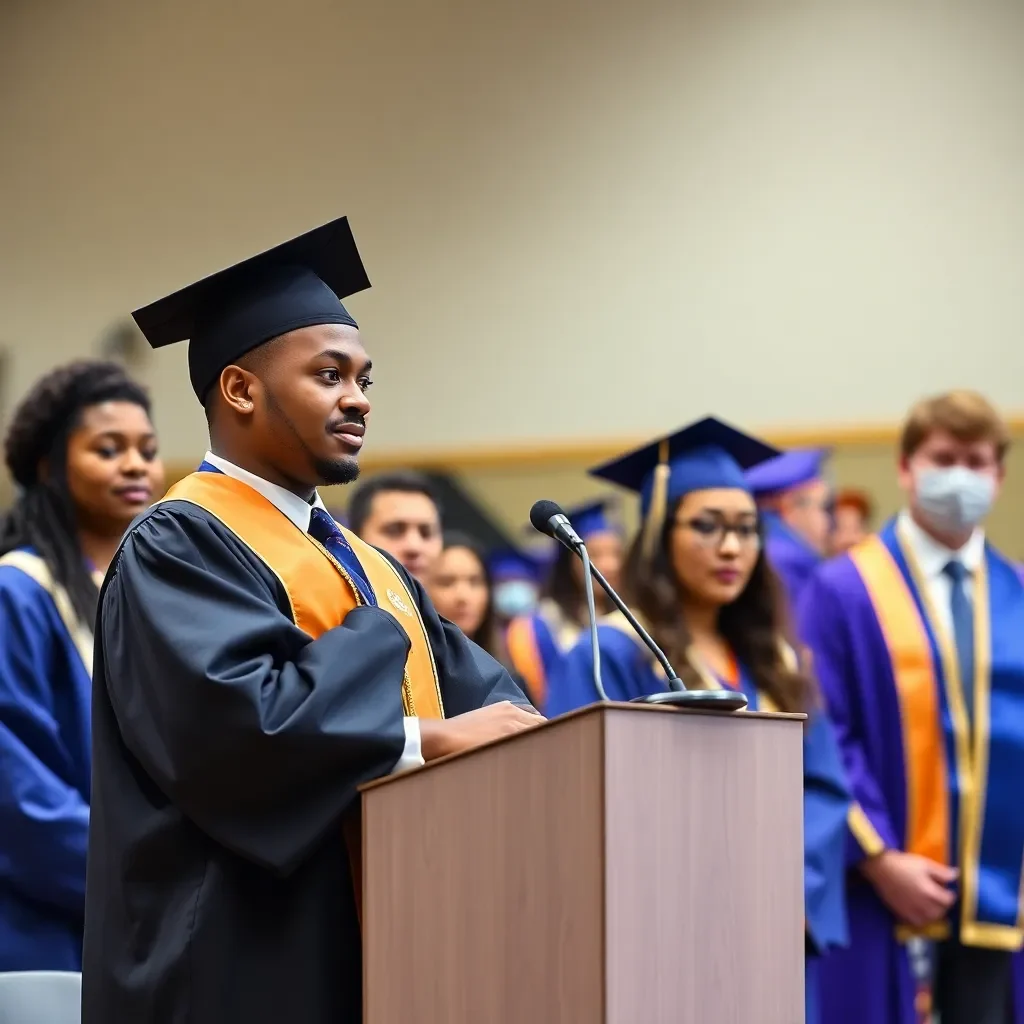 Columbus High School Honors Late Classmate Marquez Carter Jr. in Emotion-Filled Ceremony