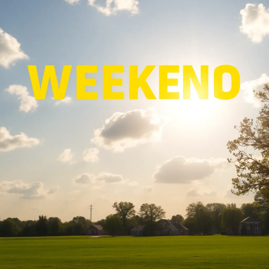 Sunny Weekend Ahead with Pleasant Weather Forecast for Columbus, Mississippi