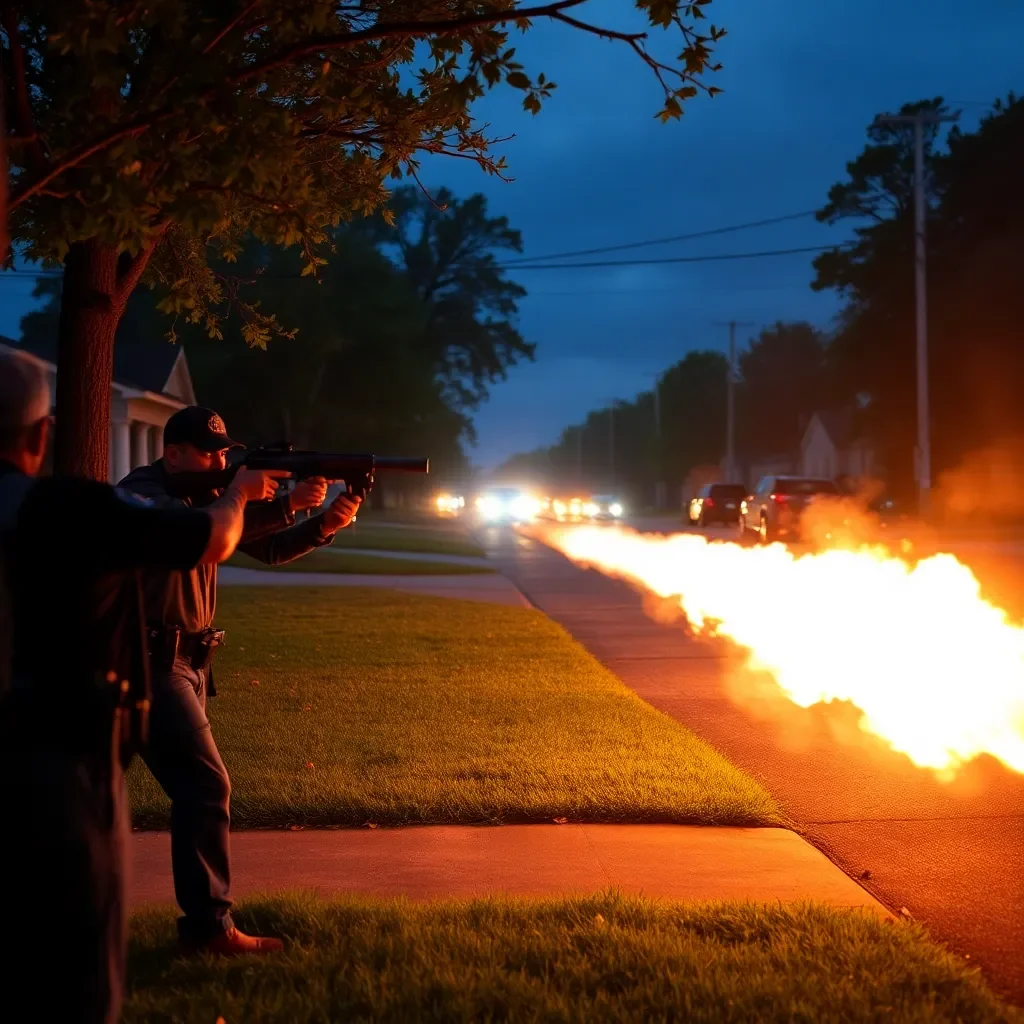 Gunfire Erupts in Starkville Neighborhood Amidst Escalating Dispute