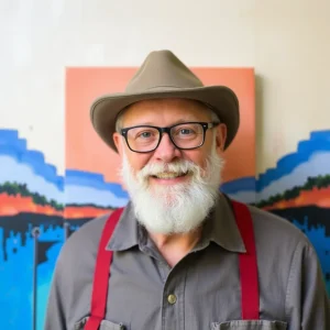 Starkville Painter Carl Rice Reflects on 40 Years of Colorful Community Connection