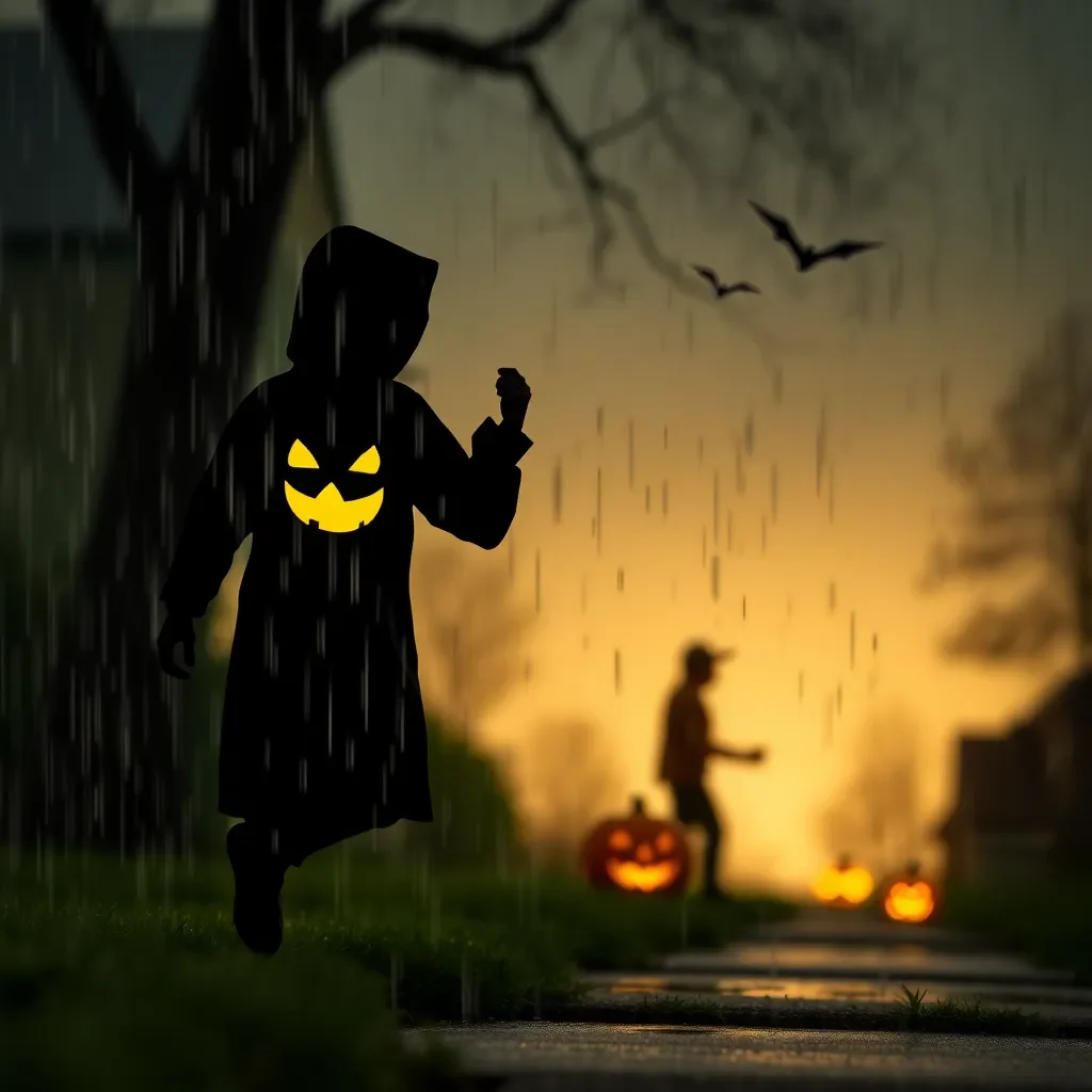 Rainy Halloween Forecast Puts a Damp Twist on Trick-or-Treating in Columbus, Mississippi