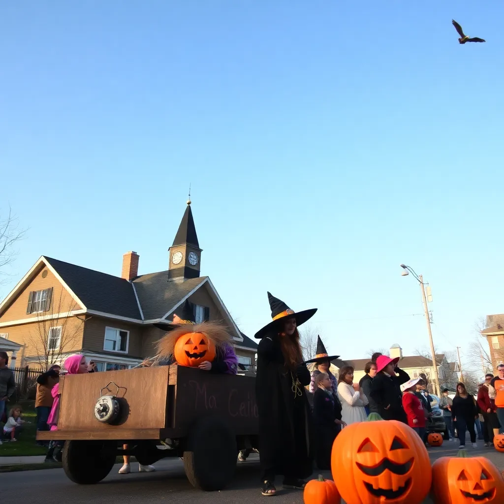 Spooky Fun in Columbus: Daycares Host Annual Boo Parade