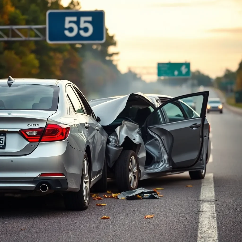 Frightening Car Accident on Highway 45 Leaves Three with Minor Injuries in Columbus