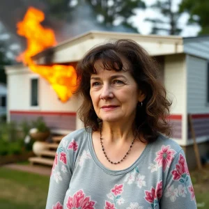 Tragic Mobile Home Fire Claims Life of Columbus Woman