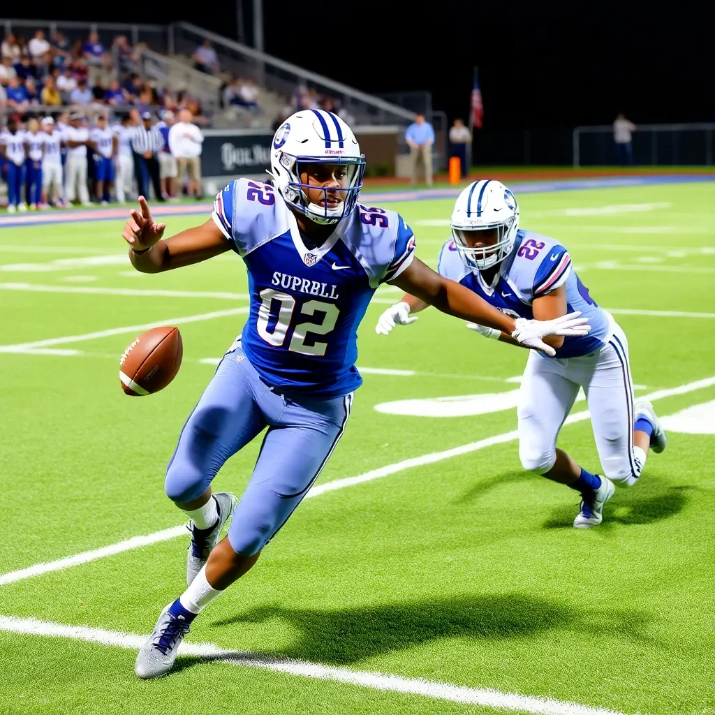 Tupelo High School Football Shines as J.J. Hill Scores Three Touchdowns in Dramatic Victory Over Starkville