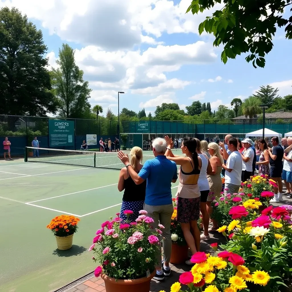 Starkville Tennis Community Honors Memory of Natalie Williams with Court Renovation Ceremony