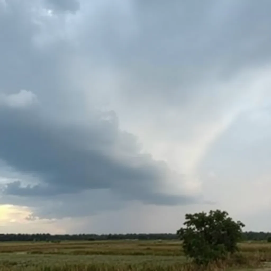 COLUMBUS, Mississippi Braces for Heavy Rain and Thunderstorms Tonight