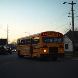 Violence Erupts as Gunfire Strikes School Bus in Columbus, Mississippi