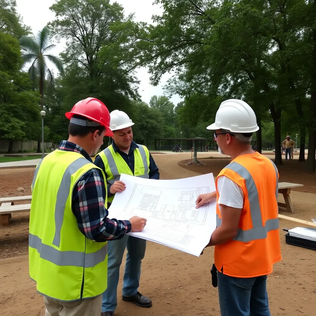 Starkville Begins Construction on McKee Park Rotary Centennial Pavilion