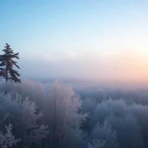 Chilly Weather Hits Columbus, Mississippi as Cold Front Arrives