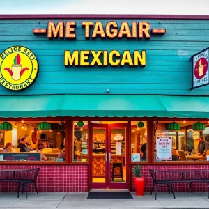 Exterior view of Taco Amigo restaurant in Starkville