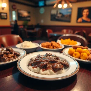 Delicious soul food served at 2 Sistas Soul Food in Columbus