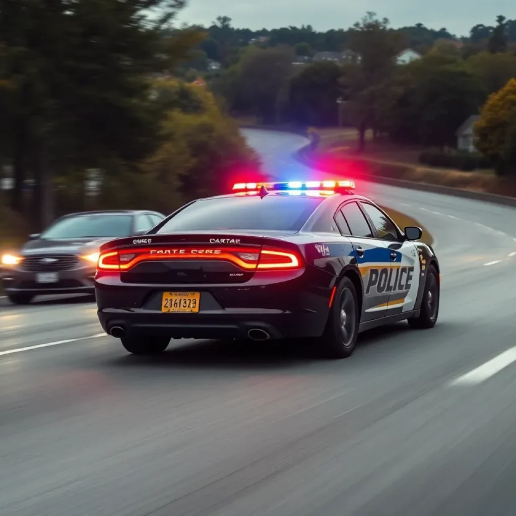 Dramatic police chase in Starkville